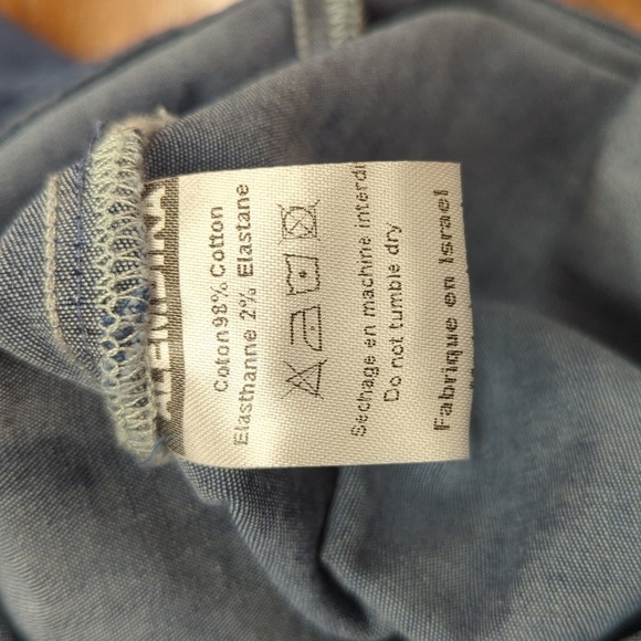 Alembika Cowl Neck Painter Boxy Top Size Small - Picture 5 of 6